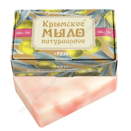 Крымское мыло натуральное "РОЗА", 100 г
